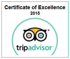 Excellence Award 2015 for The Holiday Resorts, Cottages & Spa Manali - Rated as One of the Best hotels in manali